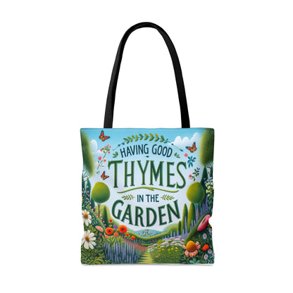 Tote Bag - Having Good Thymes in the Garden