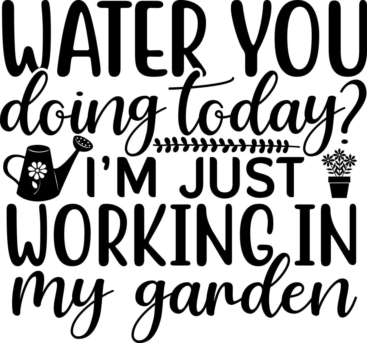 Digging Delight: Witty Words for Plant Lovers SVG Bundle