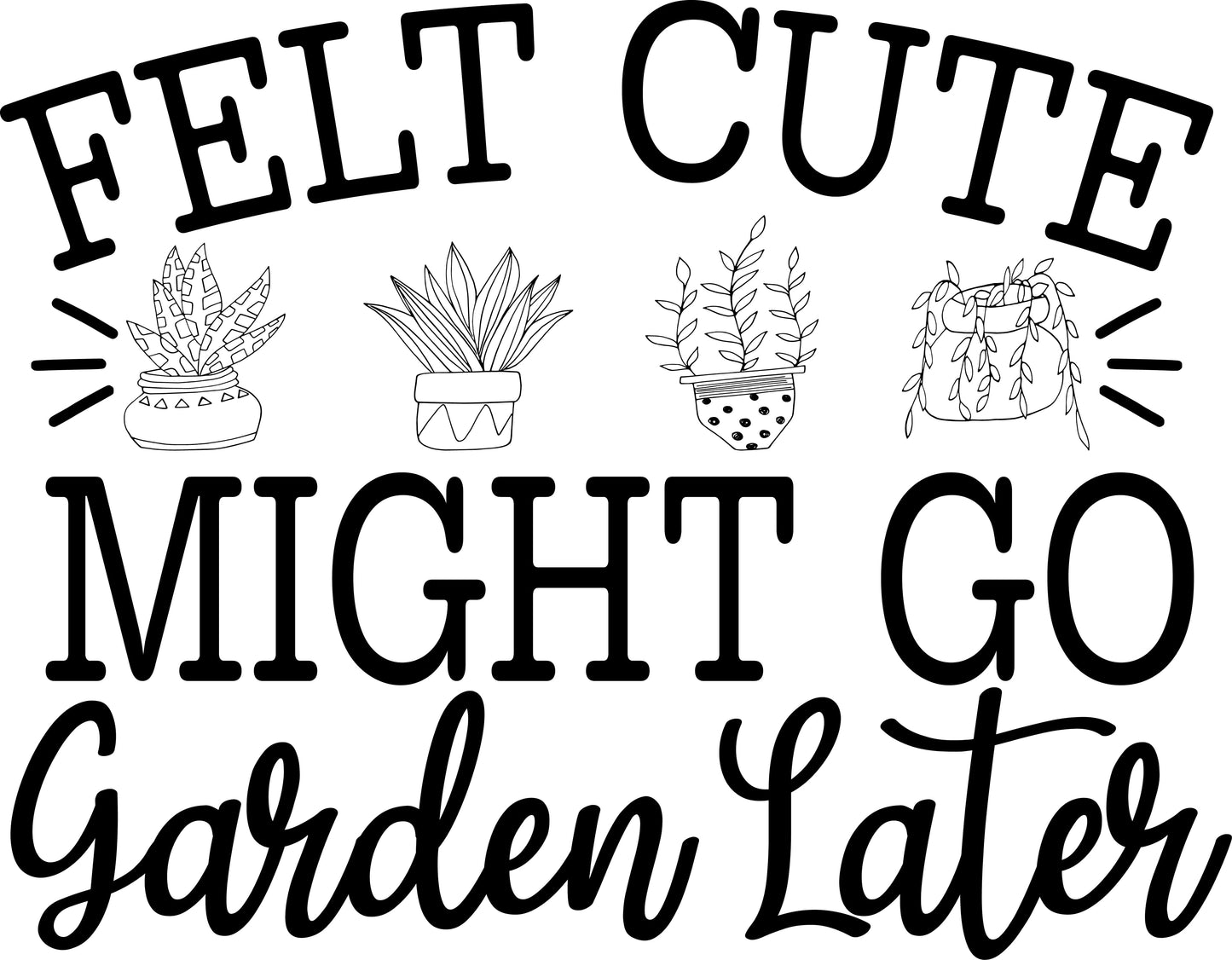 Digging Delight: Witty Words for Plant Lovers SVG Bundle