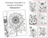 Mega Pack 100 Pages Adults Coloring Book