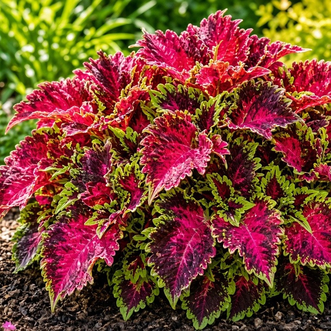 Coleus 'Carnival' live plant pack of 2