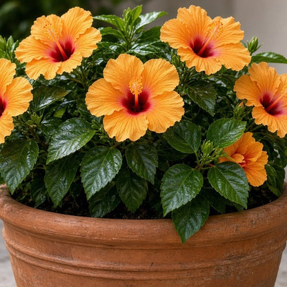 Hibiscus rosa-sinensis 'Joanne' live plant pack of 2