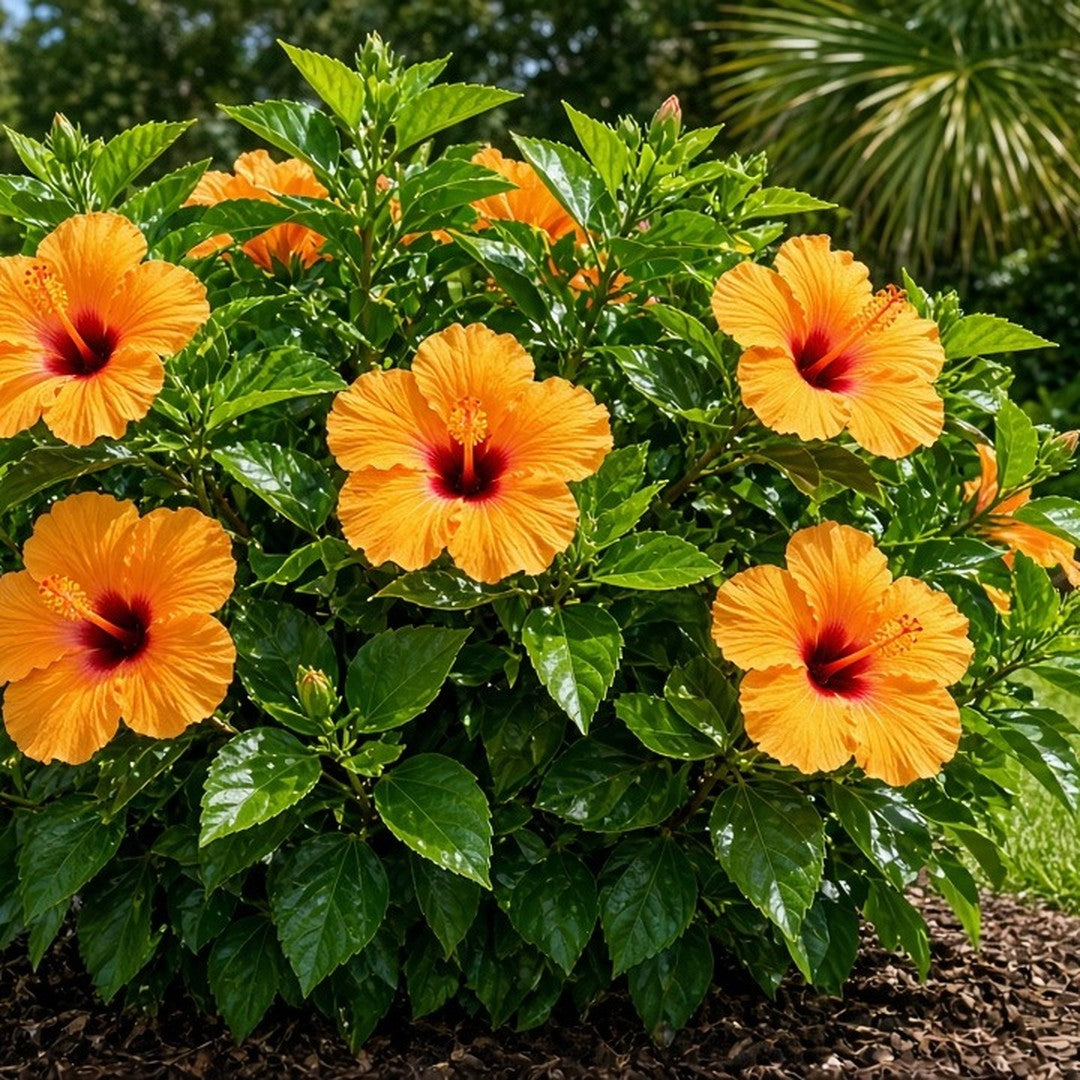 Hibiscus rosa-sinensis 'Joanne' live plant from Florida Plants Nursery