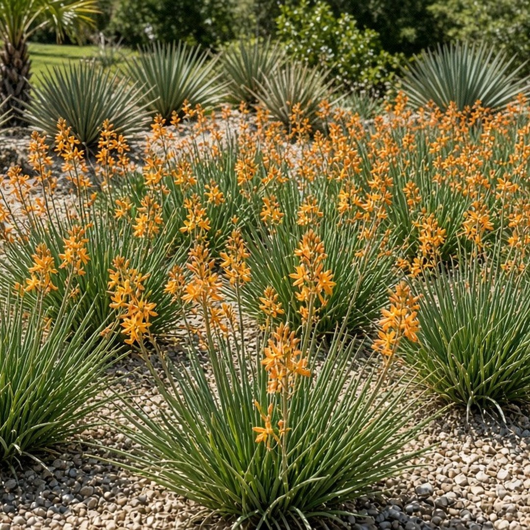 Bulbine 'Hallmark Orange' live plant ready to ship