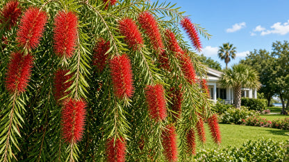 Weeping Bottlebrush (Callistemon viminalis) live plant ready to ship
